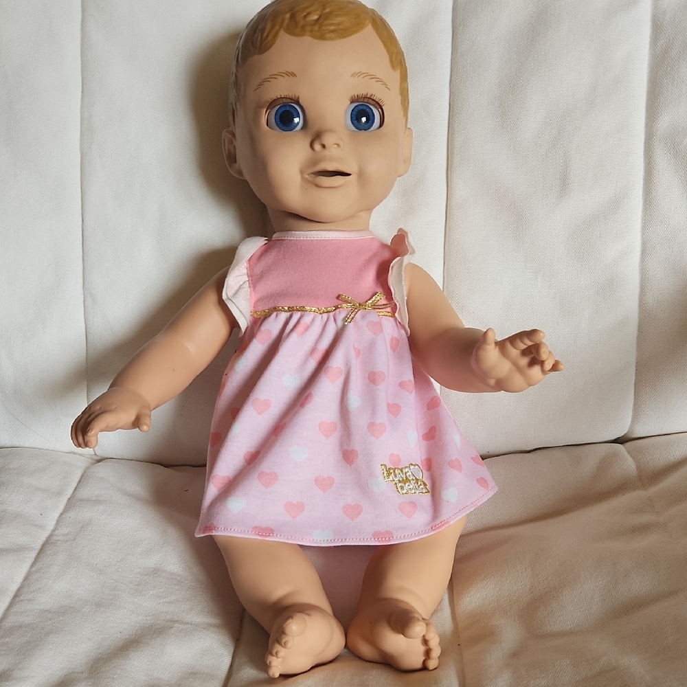 Luvable Friends Doll in Pink Heart Outfit